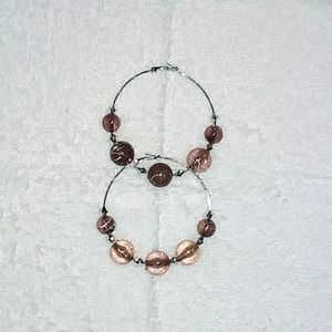 Hoop earrings